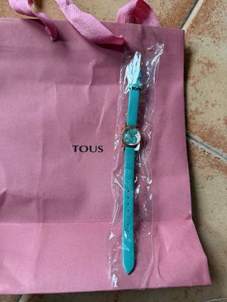 Reloj Tous Oso Verde y Dorado