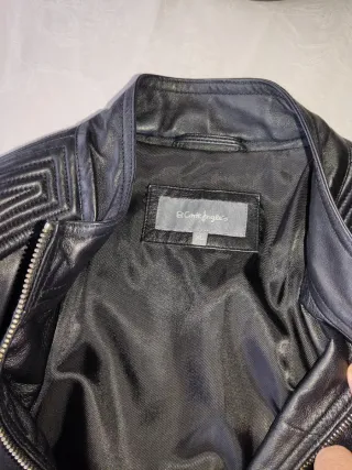 Cazadora mujer, 100% piel, negra