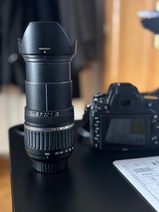 Cámara Nikon D750 + Tamron 18-200mm