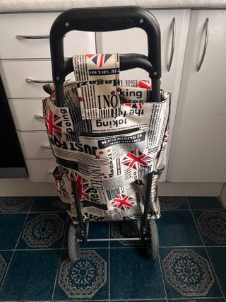 Carrito de la compra resistente y práctico