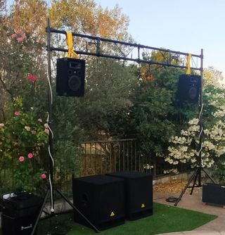 Alquiler de equipo de sonido e iluminación