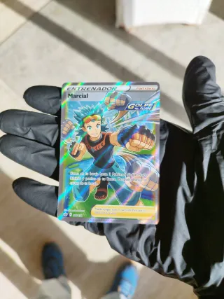 Carta Pokémon Entrenador Marcial Partidario