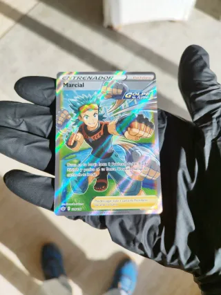 Carta Pokémon Entrenador Marcial Partidario