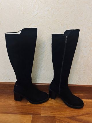 Botas Mustang Negras Talla 36