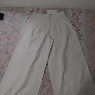 Pantalón Palazzo Beige