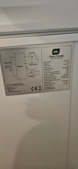 Congelador Horizontal 293L