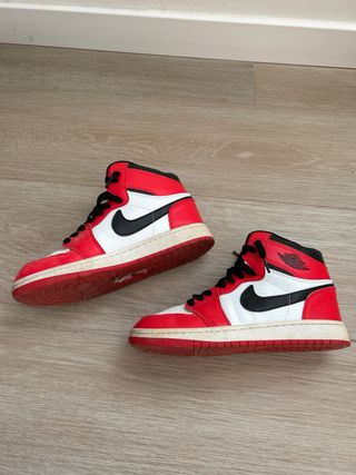 Nike Air Max Zapatillas Rojas y Blancas