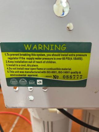 Filtros Osmosis Inversa Storm