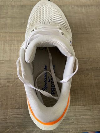 Nike Pegasus 41 Hombre Blanco Naranja