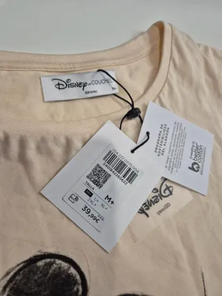 Camiseta beige de Mickey de COUCHEL