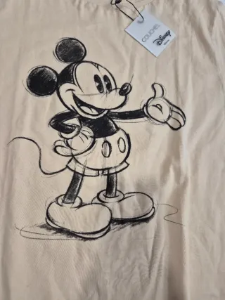 Camiseta beige de Mickey de COUCHEL