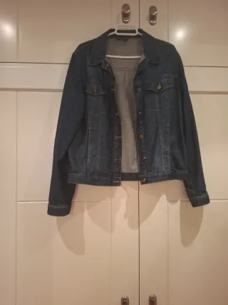 Cazadora vaquera azul