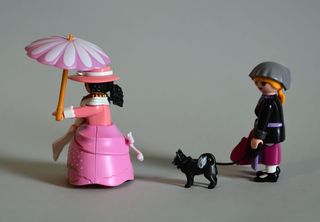 Playmobil Dama Victoriana Con Sirvienta