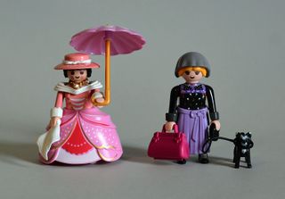 Playmobil Dama Victoriana Con Sirvienta
