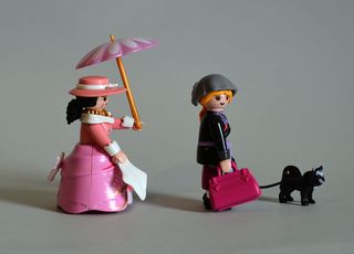 Playmobil Dama Victoriana Con Sirvienta