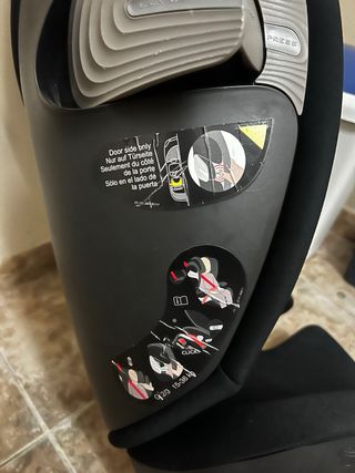 Silla Cybex Solution S-Fix Urban Black