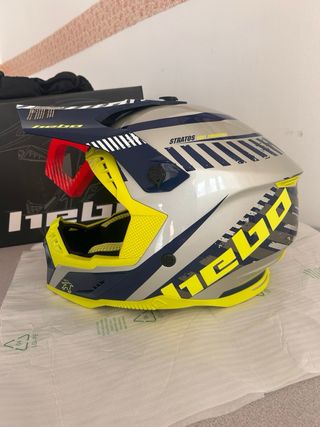 Casco Hebo Enduro/Motocross Fibra