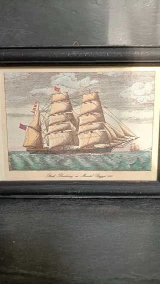 Stampe navi a vela antiche