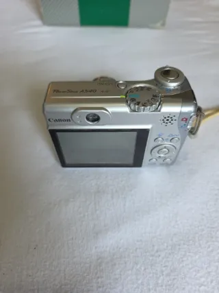Cámara Canon PowerShot A540 Plata