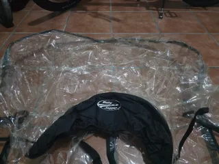 Funda lluvia para carrito gemelar