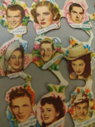 Cromos Troquelados Cine Años 40/50