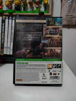 Sherlock Holmes Crimes & Punishments Xbox 360