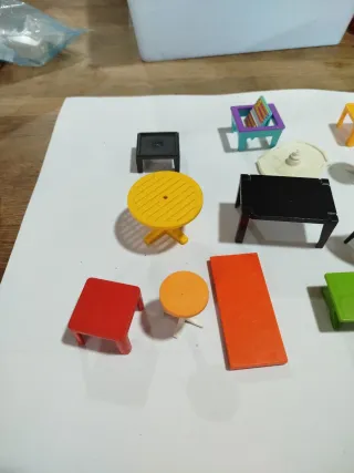 Lote mesas Playmobil