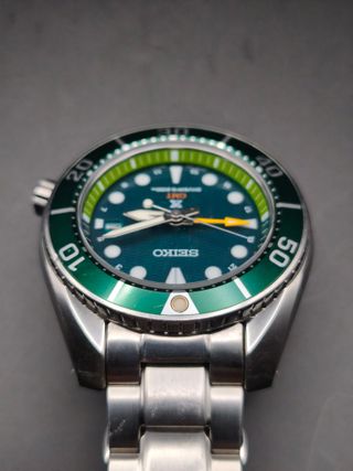 Seiko Sumo GMT Solar Diver 200m SFK003J1 Verde