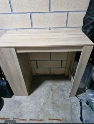 Mueble Barra Alto  Madera