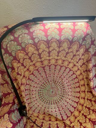 Lámpara Escritorio Cuello Cisne Negra, Led de 15W