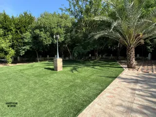 Césped artificial reciclado