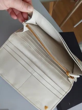 Portafoglio Prada Bianco Certificato Mai Usato