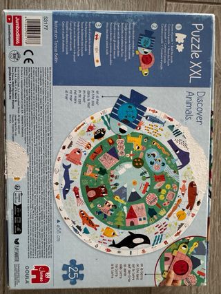 Puzzle XXL descubre animales