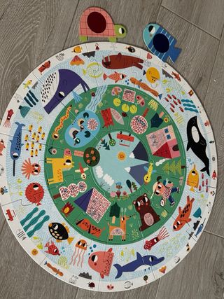 Puzzle XXL descubre animales