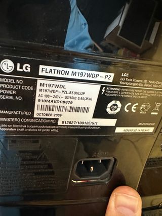 Pantalla  TV M197WDL M 197WDP - PZL. BEUVLUP