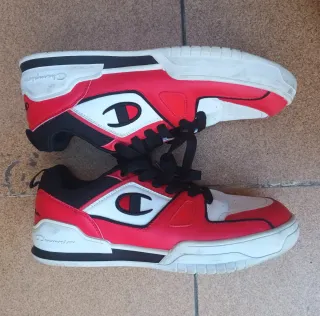 Zapatillas Champion Talla 42 Rojas y Blancas