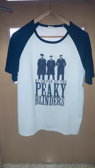 Camiseta Peaky Blinders Negra y Blanca