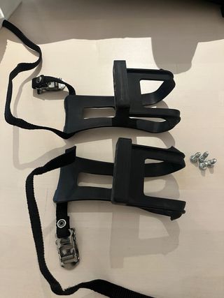 Calapies para pedales de bici