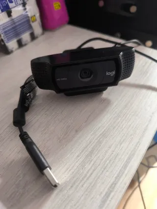 Webcam Logitech HD 1080p Negra