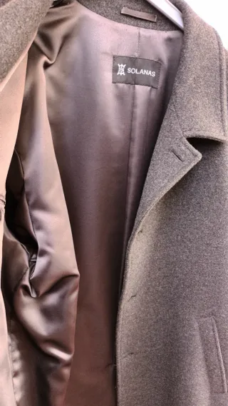 Abrigo SOLANAS gris