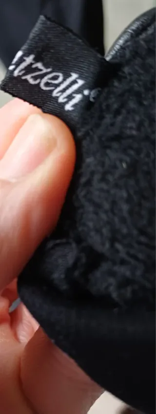 Guantes negros de mujer con lazo