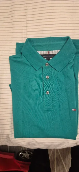 Polo Tommy Hilfiger Verde/Teal