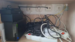 Mueble TV y Estantería Besta