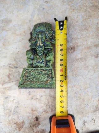 Antiguo Dios Azteca Figura Decorativa