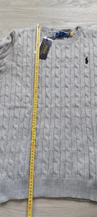 Maglione Polo Ralph Lauren Uomo Grigio