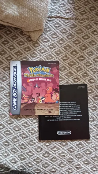 Pack Pokémon esmeralda y equipo rojo GBA