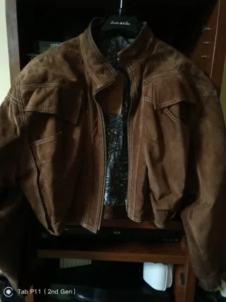 Cazadora Vintage Piel Genuina Forage -Estilo Biker