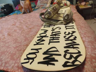 Tabla Snowboard Vintage NDK RUM-DMK