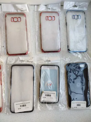 Lote 10 Fundas Protectoras Móvil