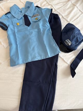 Disfraz Policía 4 piezas 8-10 años